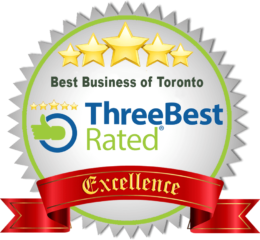 Three Best Rated Badge Toronto